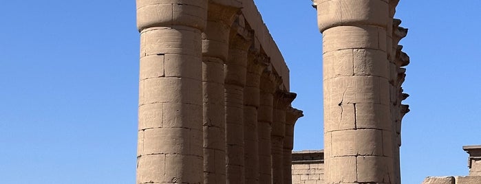 Roman Luxor Temple is one of Egypt.