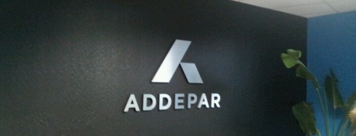 Addepar is one of Places with Dinah.