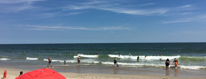 100th Street Beach, LBI is one of Tempat yang Disukai Michael Dylan.