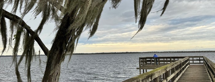 Lake Jessup is one of Tempat yang Disukai Lizzie.