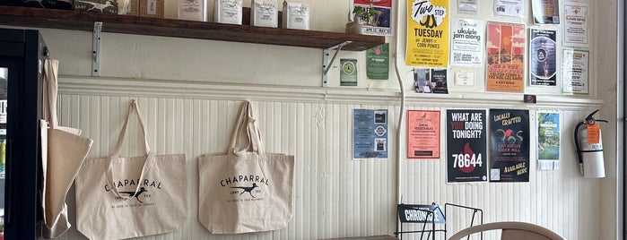 Chaparral Coffee is one of When in need of a fix.