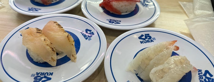 Kurasushi is one of food.