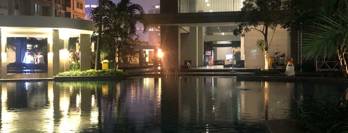 Swimming Pool Thamrin Residences is one of favorite hang out place.