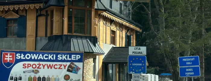 Štátna hranica | Przejście graniczne | Border crossing [SK/PL] is one of Zakopane.