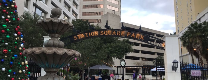 Station Square Park is one of Florida December.
