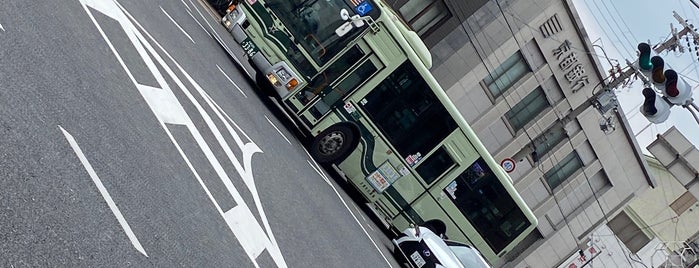 七条大宮・京都水族館前バス停 is one of Kyoto city bus.