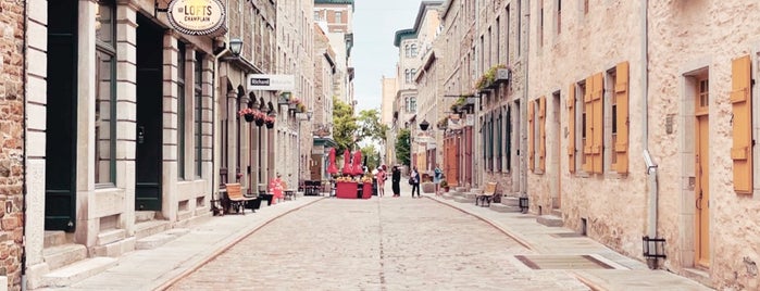 Rue Du Petit-Champlain is one of Tempat yang Disukai Michael.