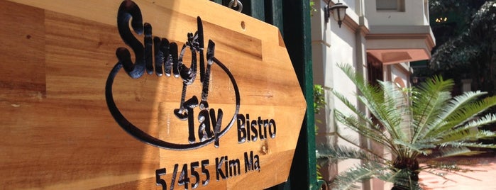 Simply Tây Bistro is one of ハノイガイド 洋食レストラン.