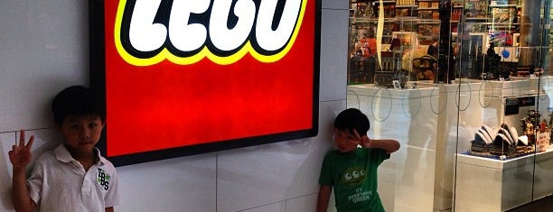 The LEGO Store is one of Charlie's Favorite Places.