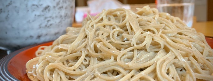 手打ちめん 詠作 is one of 蕎麦.