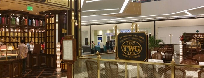 TWG Tea Salon & Boutique is one of Wi-Fi.
