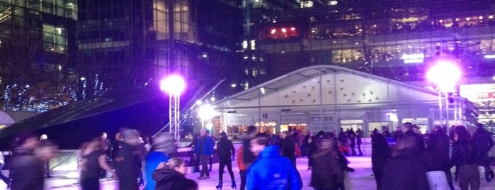 Ice Rink Canary Wharf is one of 1000 Things To Do in London (pt 1).