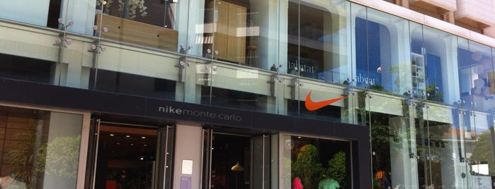 Nike Store Monte Carlo is one of Monaco #4sqcities.