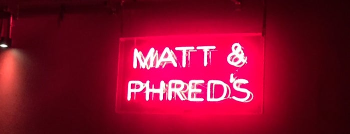 Matt & Phreds Jazz Club is one of Top 10 favorites places in Manchester, UK.