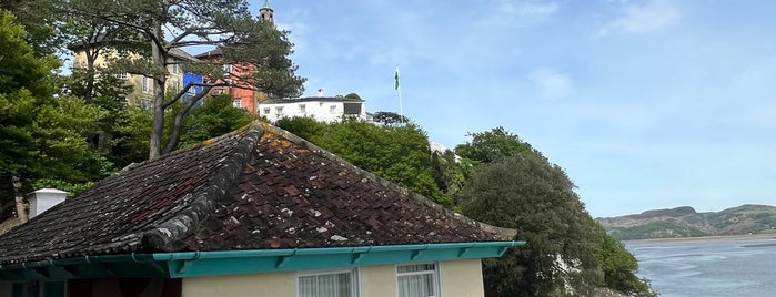 Portmeirion is one of crazy hotels.