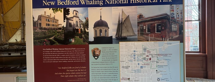 New Bedford Whaling National Historical Park Visitors Center is one of National Park Service.