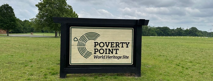 Poverty Point National Monument is one of National Park Service.