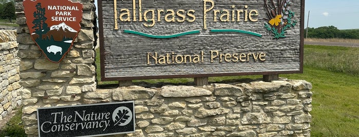 Tallgrass Prairie National Preserve is one of Kansas.
