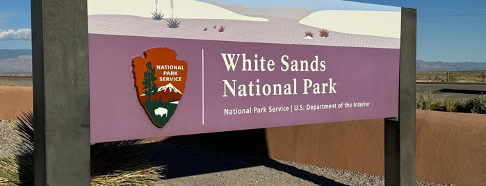 White Sands National Park is one of Tempat yang Disimpan 🌺  ش.