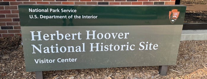 Herbert Hoover National Historic Site is one of Iowa.