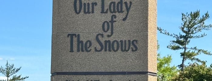 National Shrine of Our Lady of the Snows is one of STL.