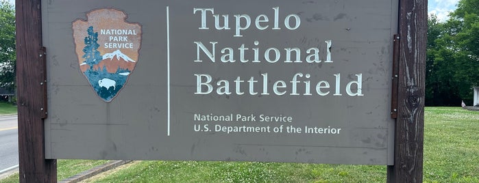 Tupelo National Battlefield is one of National Park Service.