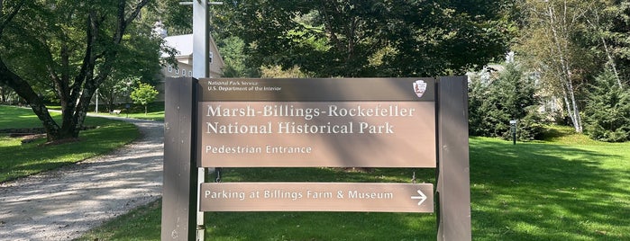 Marsh Billings Rockefeller National Historical Park is one of Visit to Janet.