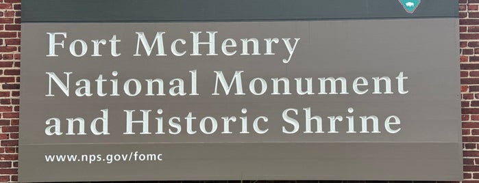 Fort McHenry National Monument and Historic Shrine is one of National Monuments and Memorials.