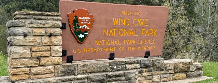 Wind Cave National Park is one of United States National Parks.