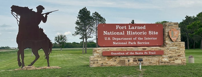 Fort Larned National Historic Site is one of Kansas.