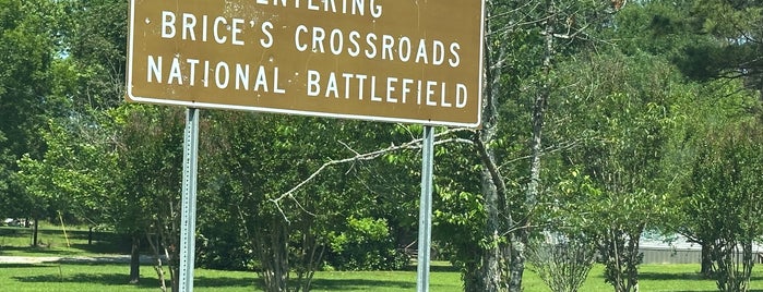 Brice's Cross Roads National Battlefield Site is one of Visit to Mississippi.