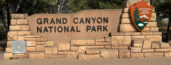 Grand Canyon South Rim Entrance is one of Wild West Road Trip!.