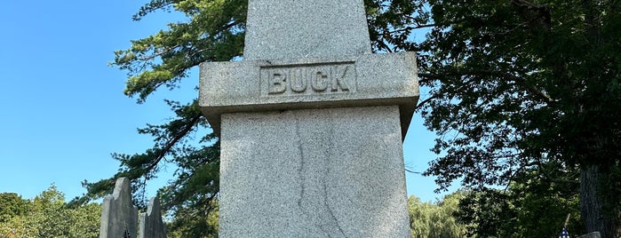 Jonathan Buck Monument is one of Vacation goodies.