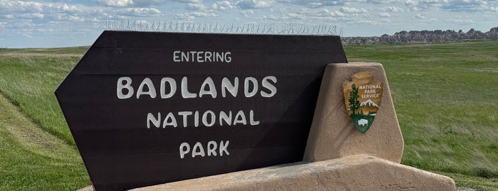 Badlands National Park is one of United States National Parks.