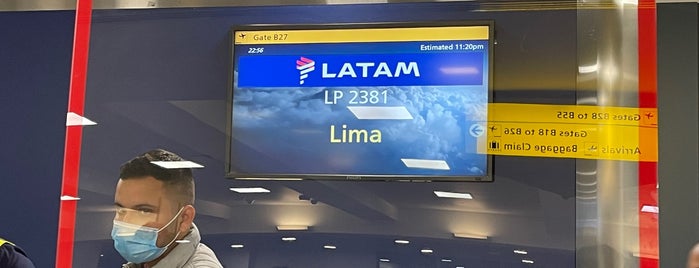 LATAM Ticket Counter is one of Christmas 2013, NYC, USA.