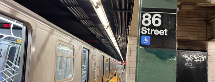 MTA Subway - 86th St (R) is one of NYC Subways N/R/Q.