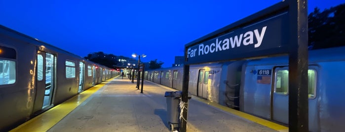 MTA Subway - Far Rockaway/Mott Ave (A) is one of train station's.
