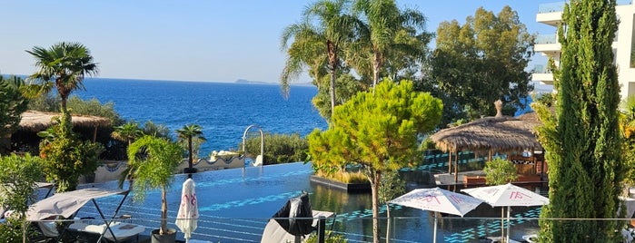 Marina Bay Luxury Resort & Spa is one of Corfu Greece.