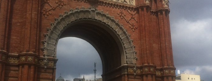 Arco do Triunfo is one of Bcn.