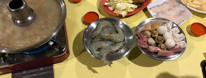 Ah Pang Steamboat & Seafood is one of The 15 Best Places for Hotpot in Singapore.