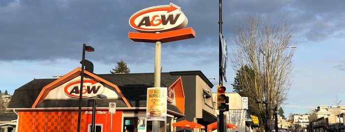 A&W is one of Current & Past Mayorships.