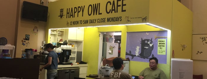 Happy Owl Cafe is one of Singapore.