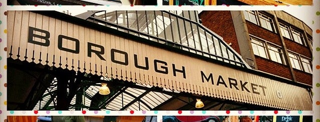 Borough Market is one of London shop.