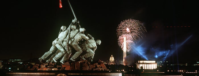 US Marine Corps War Memorial (Iwo Jima) is one of History 101.