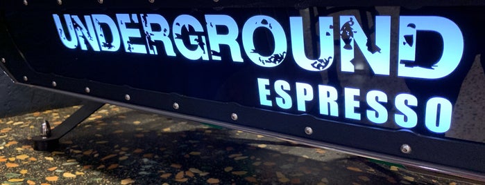 Underground Espresso is one of 🙏🏼🕊.