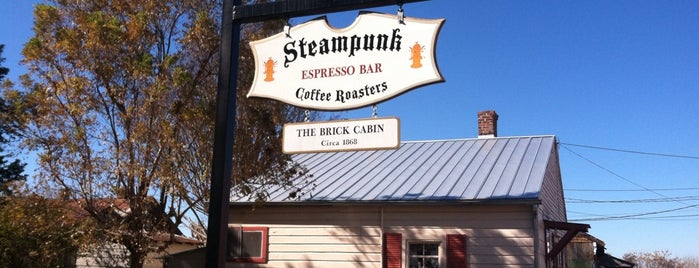 Steampunk Coffee Roasters is one of Southern Road Trip Working List.