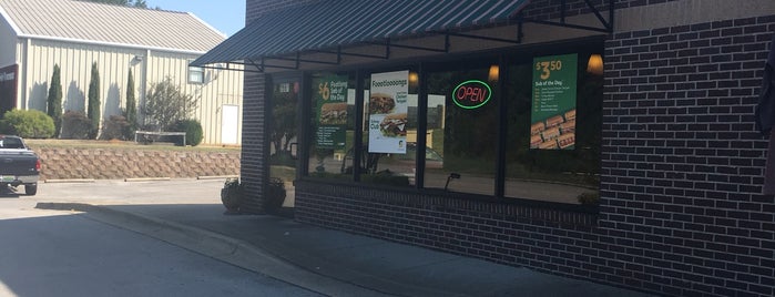 Subway is one of Fast Food in the Shoals.