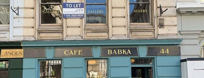 Café Babka is one of London.