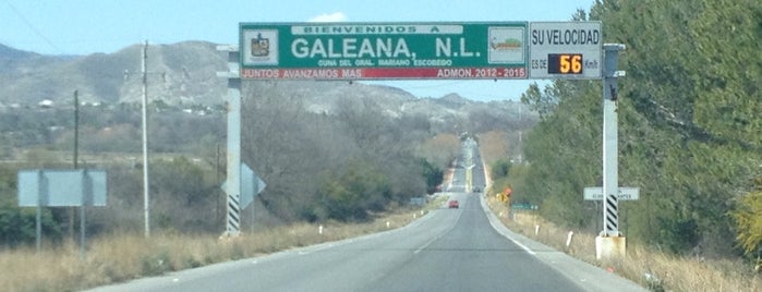 Galeana is one of Monterrey, Nuevo León.