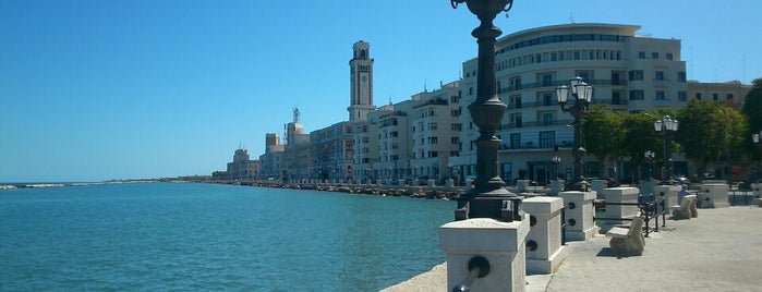 Lungomare di Bari is one of Tempat yang Disukai Chiara.